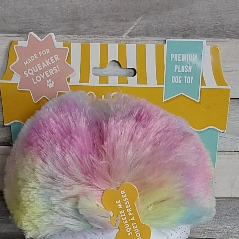 Let's Chill Snow Cone Plush Dog Toy | PetShop by Fringe Studio |